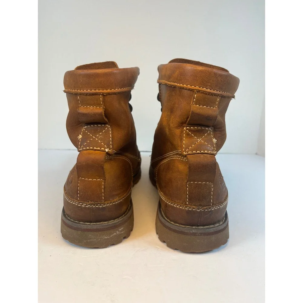 Timberland Earthkeepers Mens Brown Leather Lace Up Boots A1316 Size 9